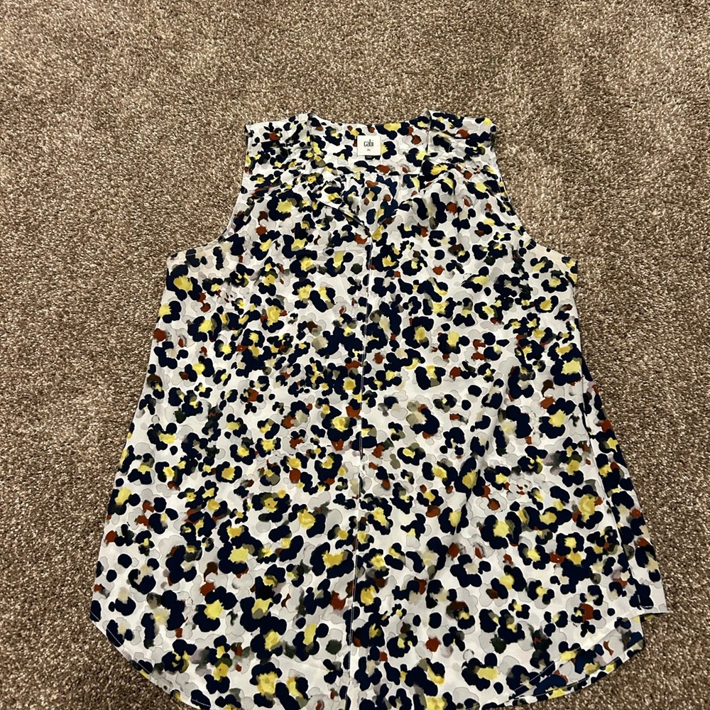 CAbi Multicolor Patterned Women's Skirt